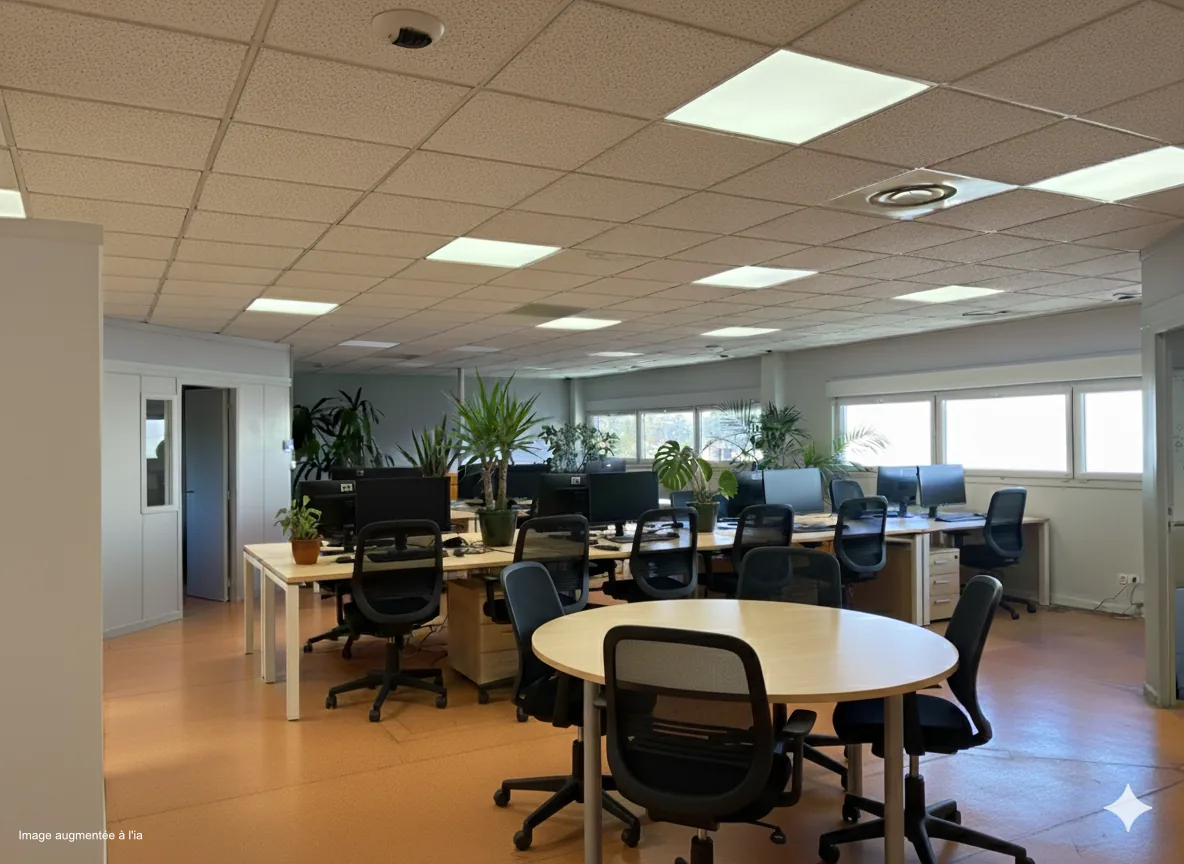 Open Space 94 m² – R+1 – Open Space de 94 m² au bâtiment Galilée, Lormont